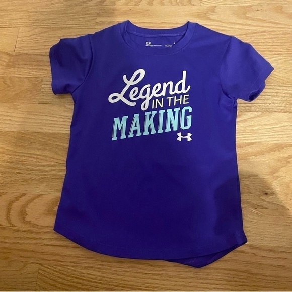 Under Armour Children’s Place Shirt Bundle Lot Sz 5 Long Sleeve Cheerleader - Picture 3 of 8